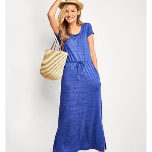 T by Talbots Soft Jersey Maxi Dress
